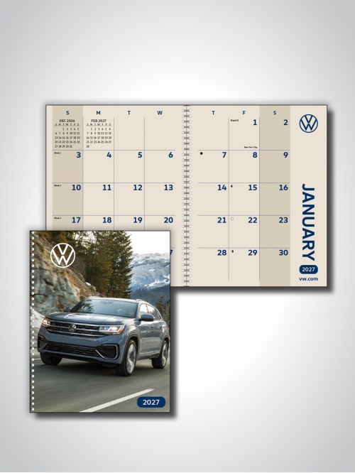 Volkswagen Notebook Calendar